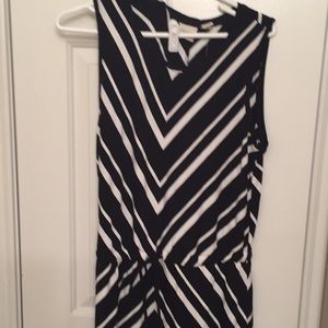 Chico’s tie waist sleeveless